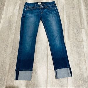 Hudson size 26 cuffed jeans women's denim